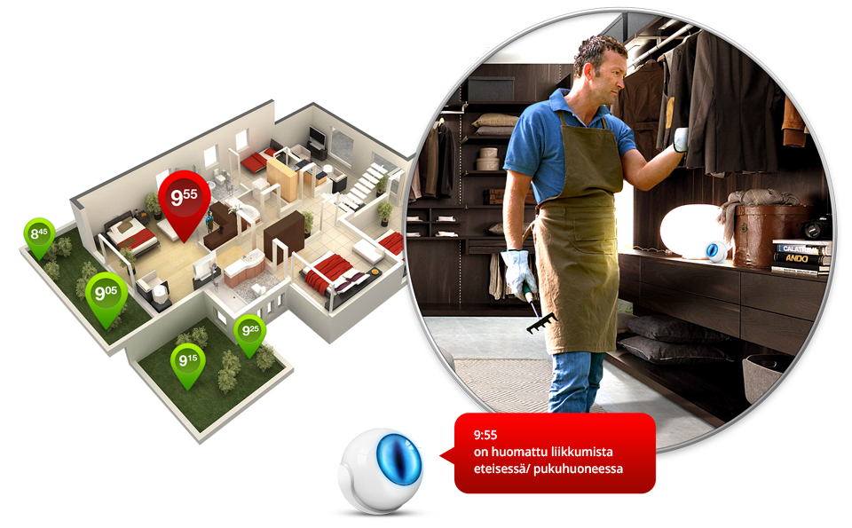 Keep an eye housekeeper would not have been slow